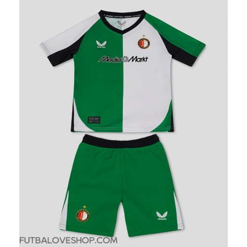 Dres Feyenoord Tretina pre deti 2024-25 Krátky Rukáv (+ trenírky)